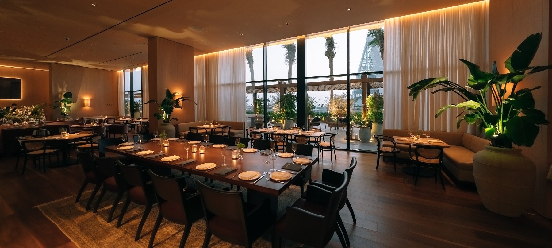 Maritime offers a culinary journey from sunrise to late evening